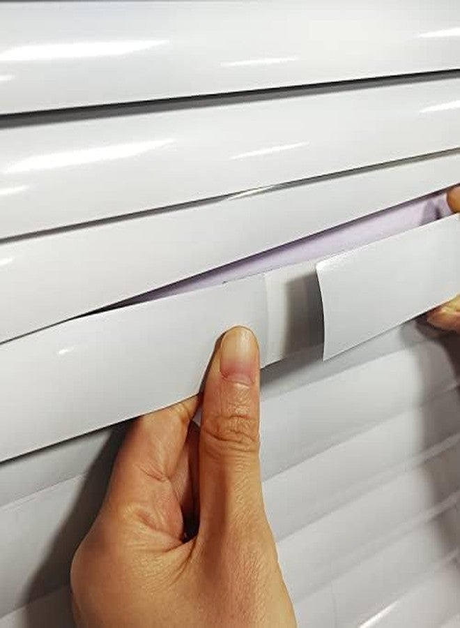 YingEnter 10 Sets Horizontal Blinds Replacement Slats, White Horizontal Blind Repair Tabs, White Blind Fixers for Horizontal Blinds Replacement Slats & Parts, 5 Ordinary + 5 Perforated - Image 4